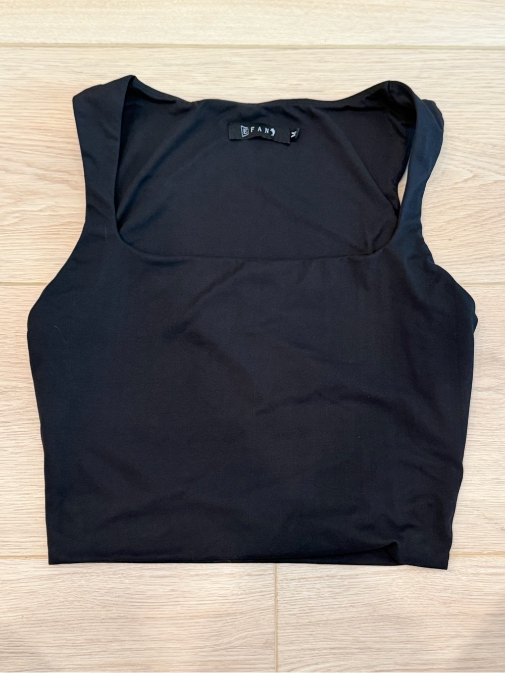 EUC Square Neck Basic Top - Picture 2 of 4